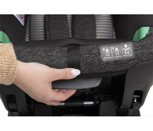 Chicco Bi-Seat I-Size Air Fotelik Samochodowy 0-36kg Black Air