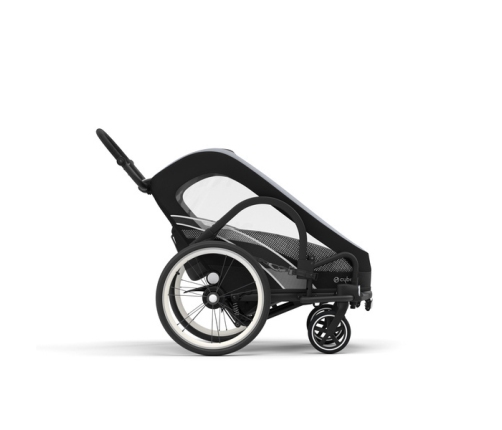 Cybex Zeno Bike All Black Спортивная коляска для бега Лыж - Велосипедный прицеп 4in1