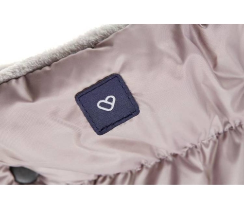 Divdaļīgie ratu cimdi Zaffiro Plush Pastel Pink