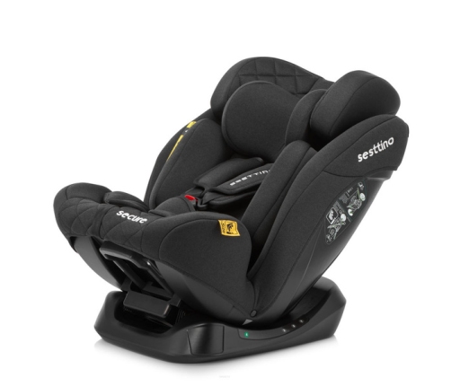 Sesttino SecurePro Fotelik Samochodowy Black 0-36 kg