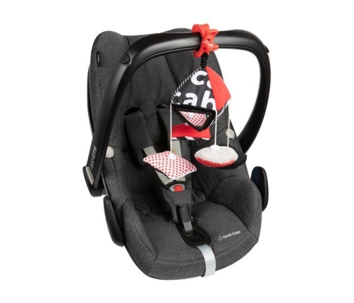 Canpol Babies Kontrastowa Karuzelka Podróżna Do Wózka/Fotelika Sensory 68/083