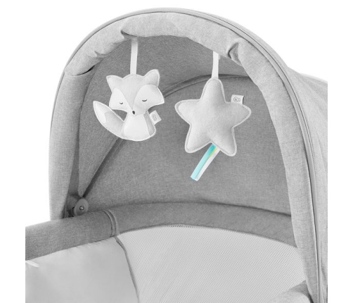 Kinderkraft Lovi Łóżeczko/Kołyska Beige