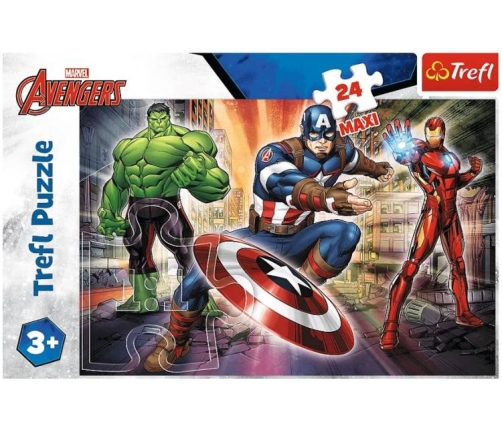 Trefl Puzzle Marvel w Świecie Avengersów