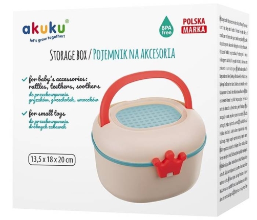 Akuku Pudełko na Grzechotki i Gryzaki A0538