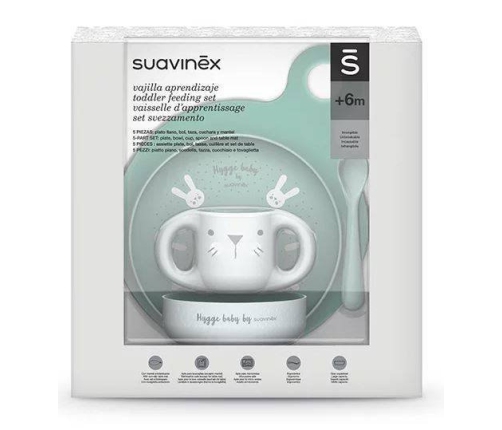 Suavinex Zestaw Do Karmienia +6m Hygge Baby Chłopiec