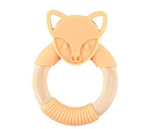 NIBBLING Gryzaczek Drewniany Lis Pomarańczowy
