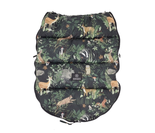 Makaszka Śpiworek Premium Do Wózka 12-36m Monkeys