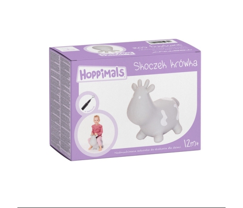 Hoppimals Skoczek Krówka Szara