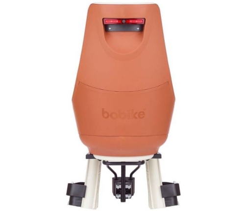 Bobike Fotelik Rowerowy Exclusive Maxi Plus Led 1p Rama Cinamon Brown