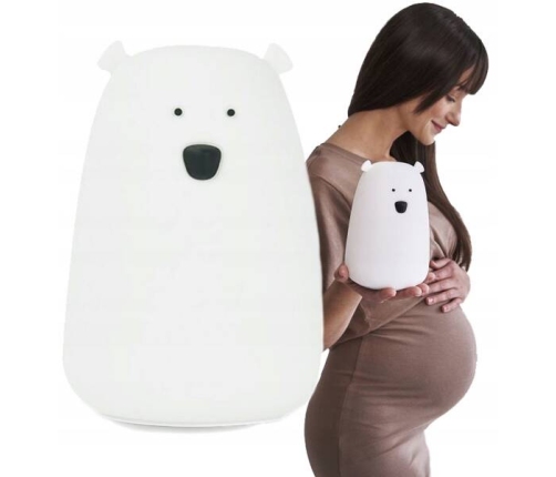 Rabbit&Friends Lampka Miś Mały Różowy