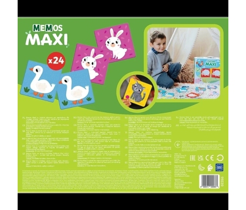 Trefl Gra -Memos Maxi Zwierzęta na farmie