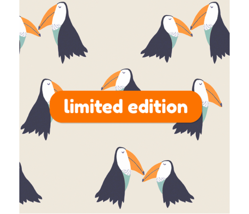 AeroMoov Wkładka Antypotowa Do Fotelika 15-36 Toucans