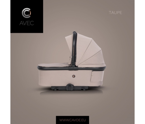 Cavoe Avec Gondola Do Wózka Taupe