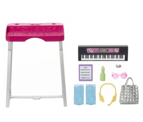 Barbie Big City Lalka + Akcesoria Zestaw GYG38 GYG40