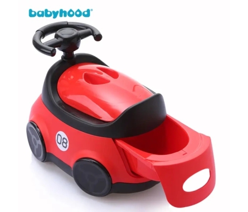 Babyhood BH-116R Nocnik Samochód Czerwony