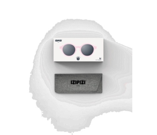 IZIPIZI Okulary Przeciwsłoneczne dla Dzieci 3-5 lat Pastelowy Róż D