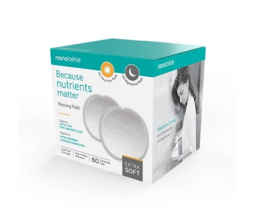 NanoBebe Wkładki Laktacyjne Na Dzień i Noc 60 szt