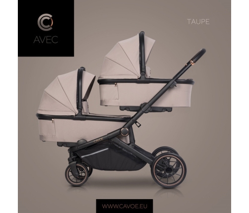 Cavoe Avec Gondola Do Wózka Taupe