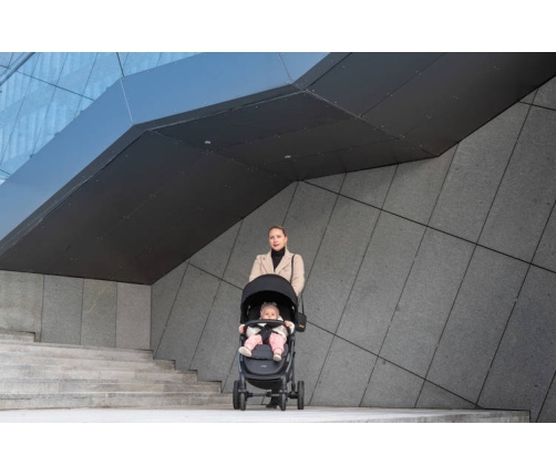 Espiro Wave 2023 Wózek Spacerowy 217 Anthracite Stone