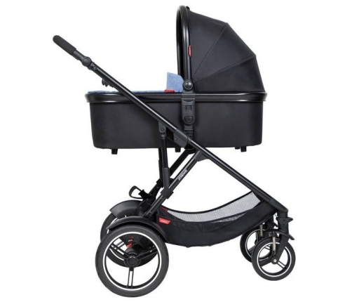 Phil&Teds Voyager Wózek Głęboko-Spacerowy 2w1 Czarny