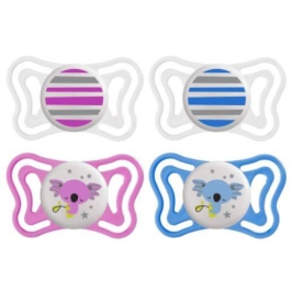 Chicco PhysioForma Light Smoczek Uspokajający Silikonowy Lumi 2 szt. 6-16m Chicco PhysioForma Light Smoczek Uspokajający Silikonowy Lumi 2 szt. 6-16m