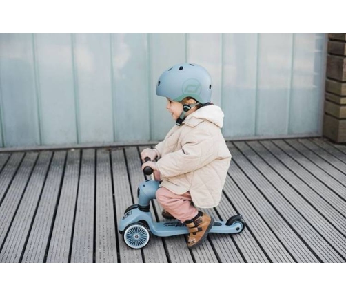 Skrejritenis Bērniem ar sēdekli Scootandride Highwaykick 2in1 Steel