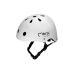 MoMi Mimi Dziecięcy Kask Rowerowy Biały Matowy