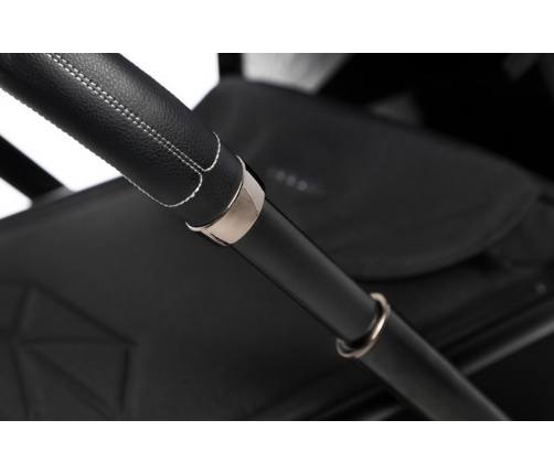 Muuvo Quick SE 2 Chromium Black Детская коляска 2в1