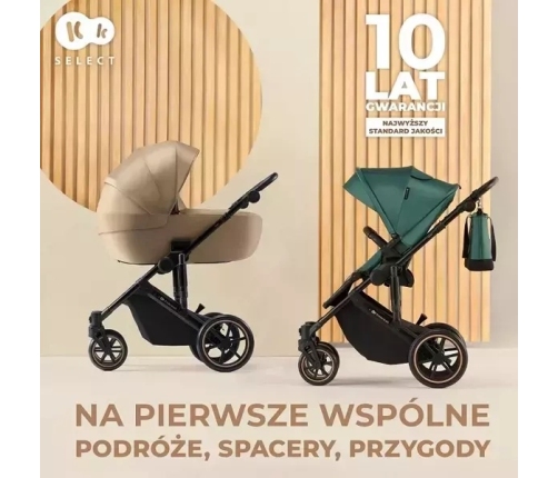 Kinderkraft Prime 2 Shadow Grey Детская коляска 2в1