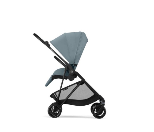 Cybex Melio Carbon Stormy Blue Прогулочная Коляска