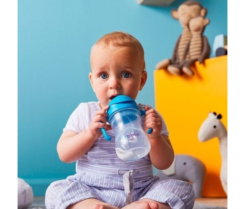 B.Box Innowacyjny Bidon Ze Słomką Różowy