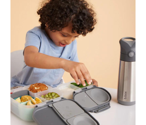 B.box Snackbox Pojemnik Na Przekąski Graphite