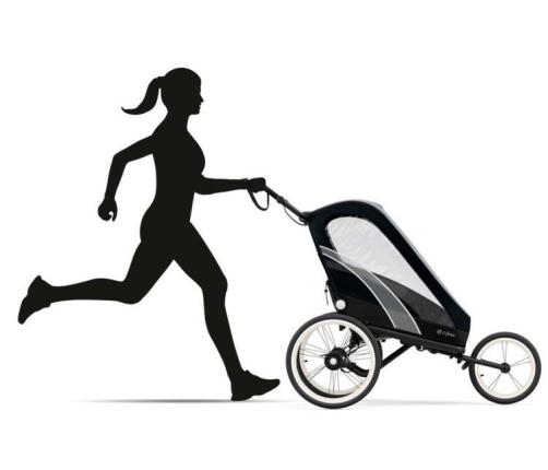 Cybex Zeno Sports All Black Sporta rati