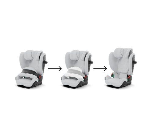 Cybex Pallas G2 I-Size Plus Fotelik Samochodowy 9-50 kg Fog Grey
