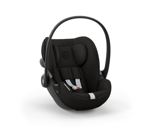 Cybex Cloud G I - Size Fotelik Samochodowy Magic Black 0-13kg + Cybex Wkładka letnia Cloud G Line Grey