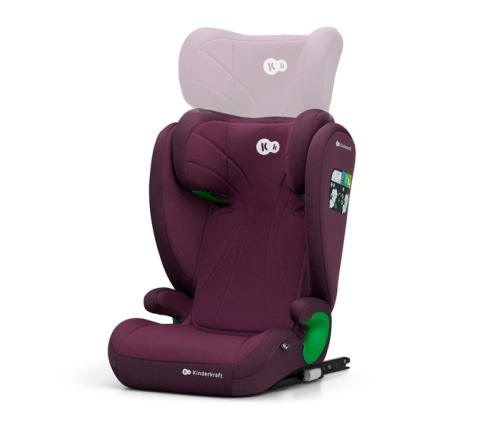 Kinderkraft Junior Fix 2 I-Size Cherry Pearl Детское автокресло 15-36 кг