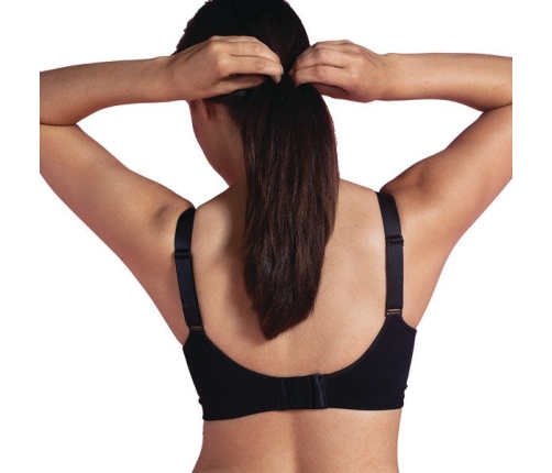 Carriwell 3120 Bezszwowy biustonosz do karmienia GelWire Czarny S