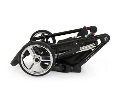 Kunert Molto Premium Black Bērnu rati 2in1