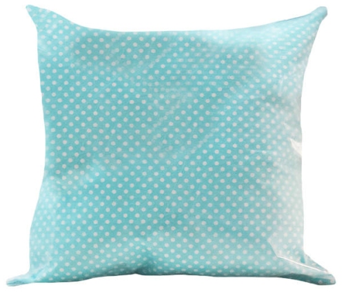 Hevea Poduszka Oddychajaca Antyalergiczna 45x45 Miętowa Białe kropki