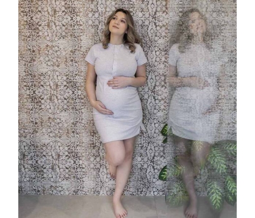 Eevi Lily Koszula Szara Melange XXL