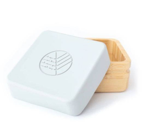 Ecorascals Bambusowe Pojemniki Na Przekąski 2 szt. Szaro-zielony