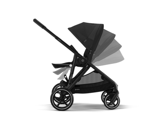 Cybex Gazelle S Moon Black Коляска для двойняшек