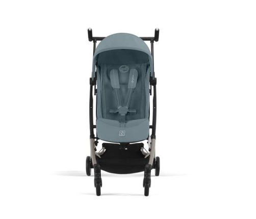 Cybex Libelle 2025 Stormy Blue Pastaigu rati + Cybex Aizsargbarjera