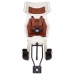 Bobike Fotelik Rowerowy Tour Plus Exclusive 1P Na Ramę Cinamon Brown