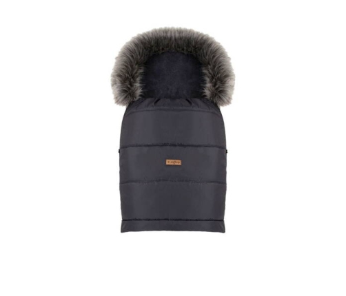 Zaffiro GrowUP 4.0 Plus Graphite Bērnu ratu guļammaiss ar somu