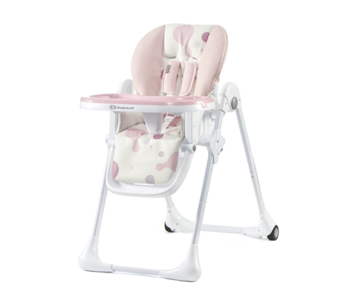 Kinderkraft Krzesełko do Karmienia Yummy Pink