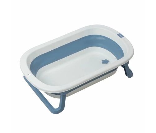 Babyhood BH-323B Składana Wanienka Dziecięca Comfort Niebieska
