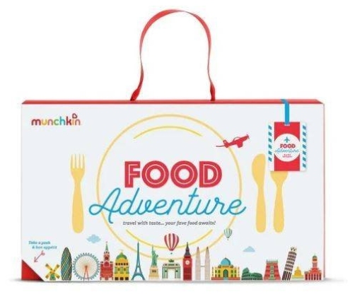 Munchkin Zestaw Upominkowy z Talerzykiem i Sztućcami Ze Stali Nierdzewnej