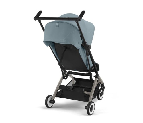 Cybex Libelle 2025 Stormy Blue Pastaigu rati + Cybex Aizsargbarjera