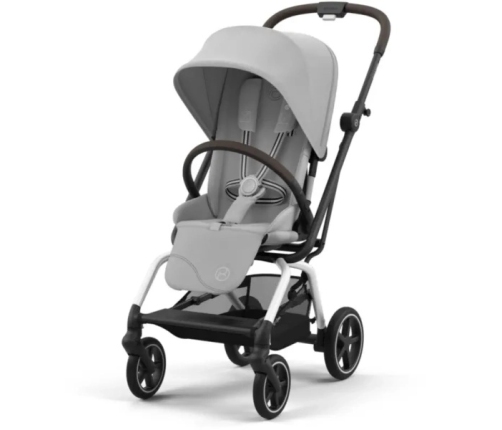 Cybex Eezy S Twist Plus 2 Fog Grey/Silver 2024 Прогулочная коляска + Дождевик